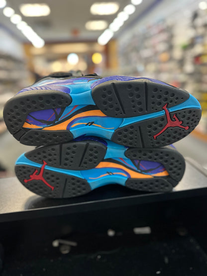 *USED* Jordan 8 Retro Aqua (2015)
