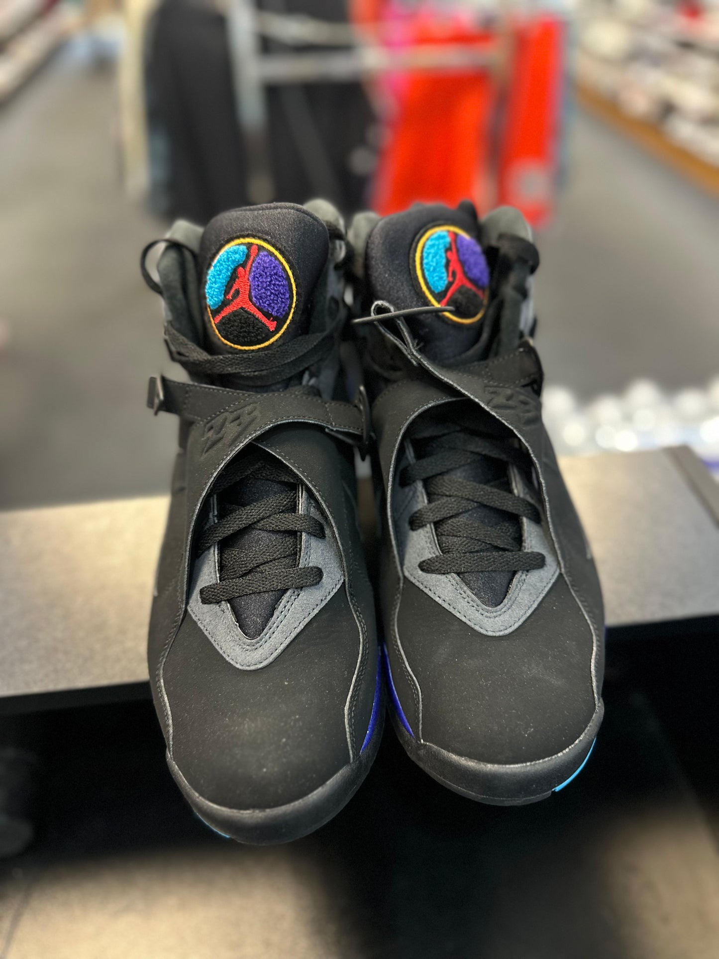 *USED* Jordan 8 Retro Aqua (2015)