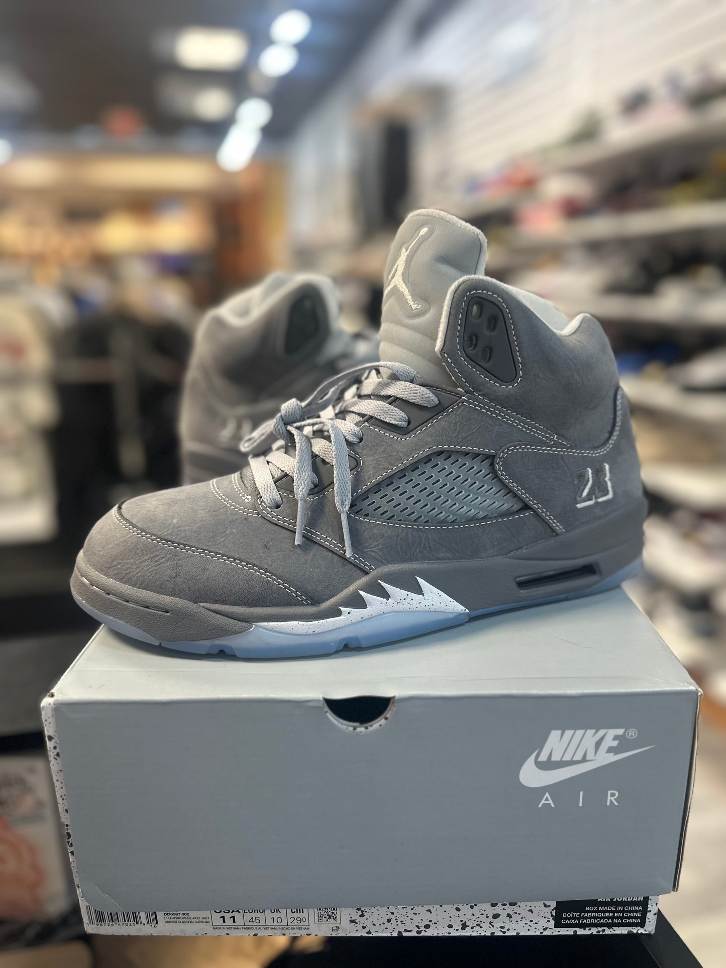 *USED* Jordan 5 Retro Wolf Grey (2026)
