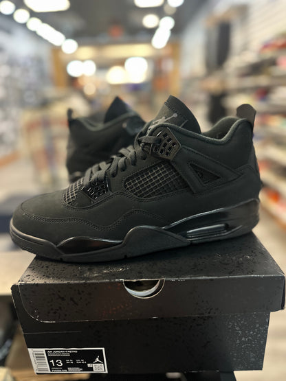 *USED* Jordan 4 Retro Black Cat (2025)