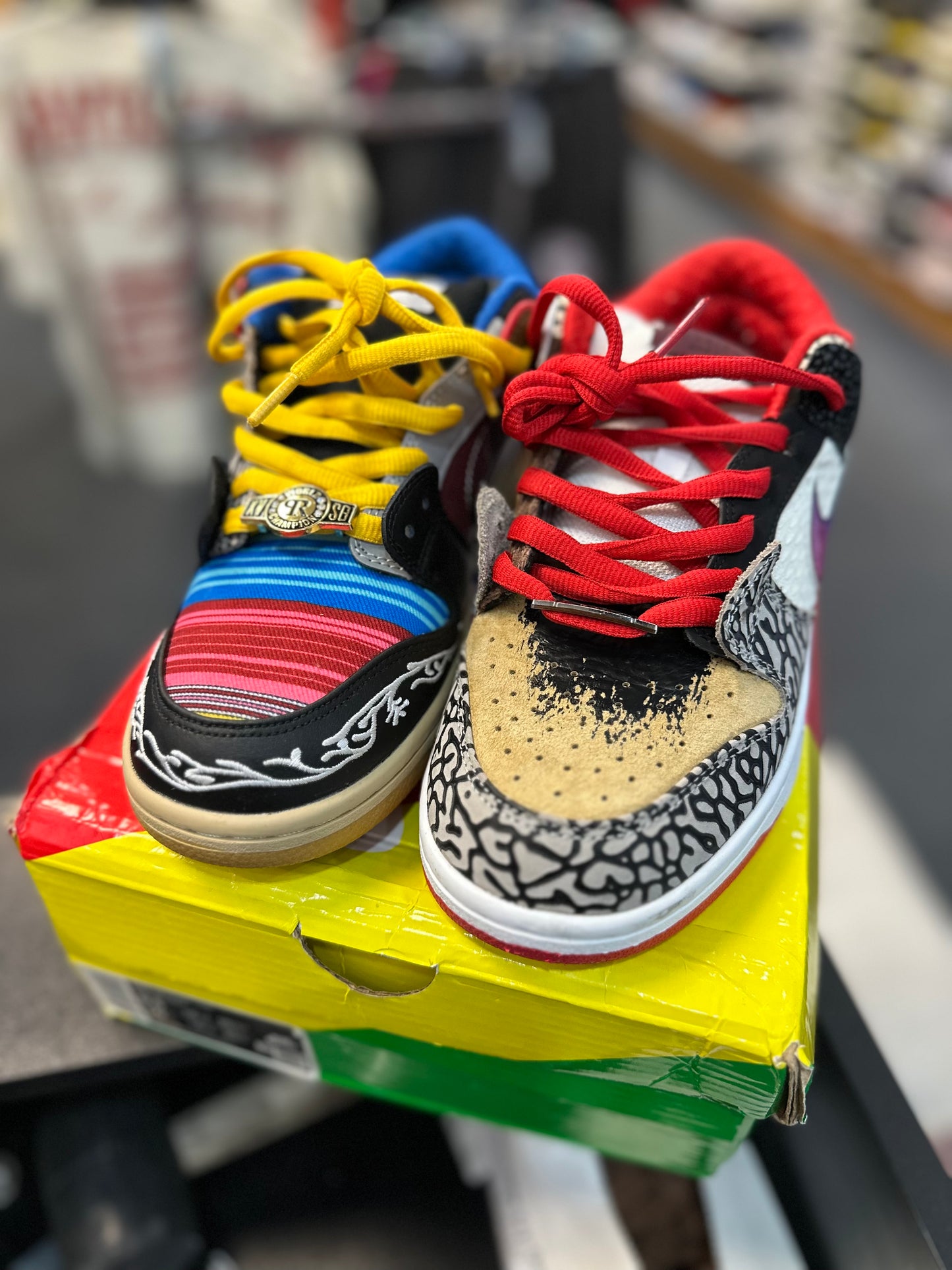 *USED* Nike SB Dunk Low What The Paul