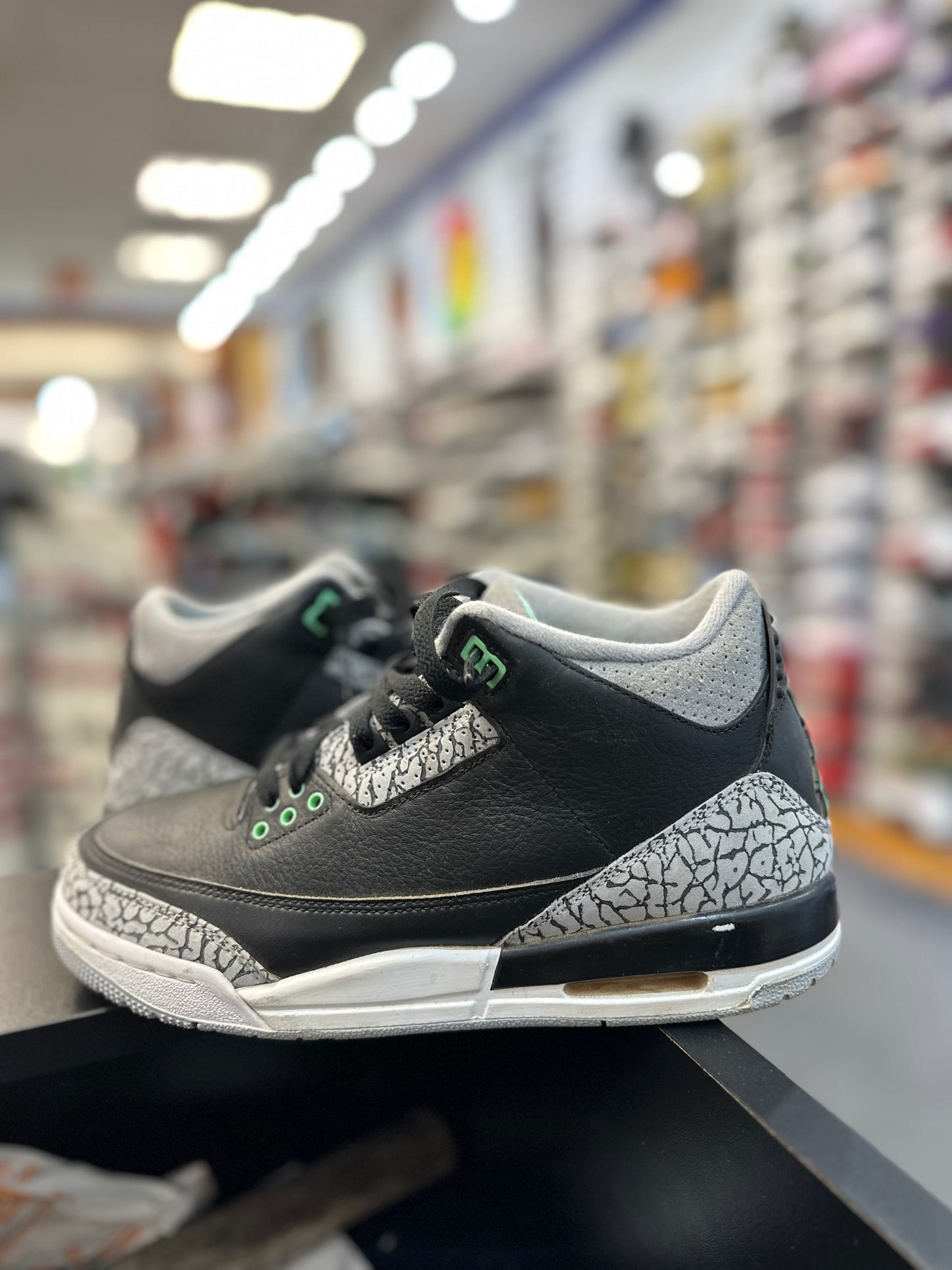 *USED* Jordan 3 Retro Pine Green (GS)