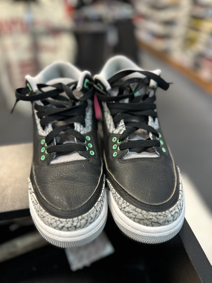 *USED* Jordan 3 Retro Pine Green (GS)