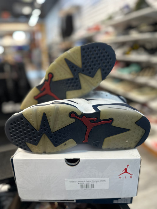*USED* Jordan 6 Retro Olympic (2024)