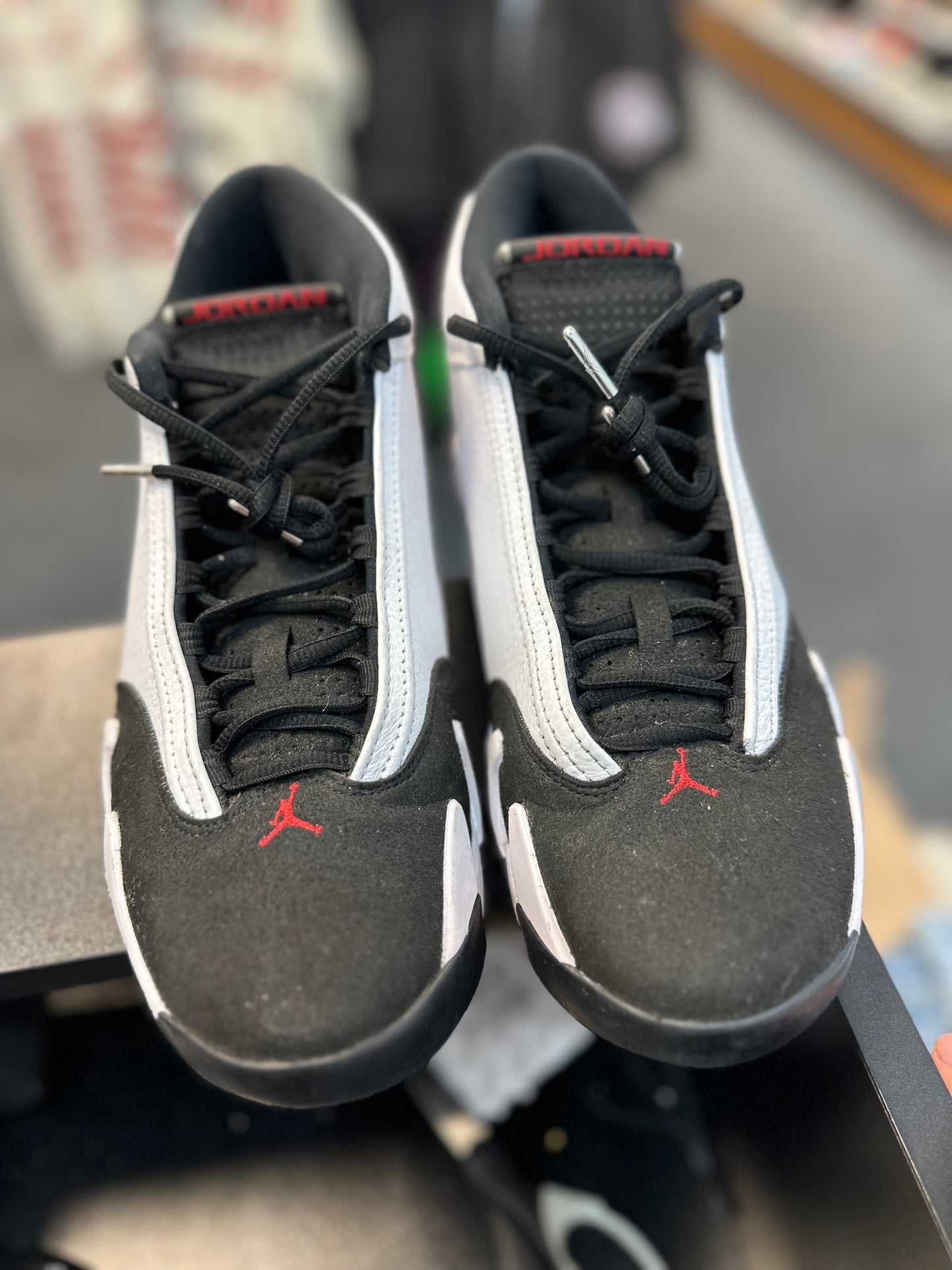 *USED* Jordan 14 Retro Black Toe (2024)