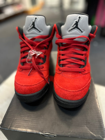 *USED* Jordan 5 Retro Raging Bull Red (2021) (GS)