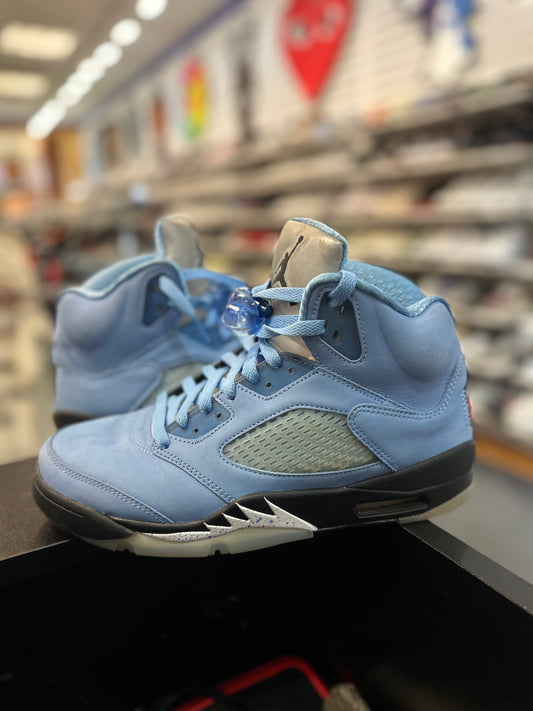 *USED* Jordan 5 Retro UNC University Blue