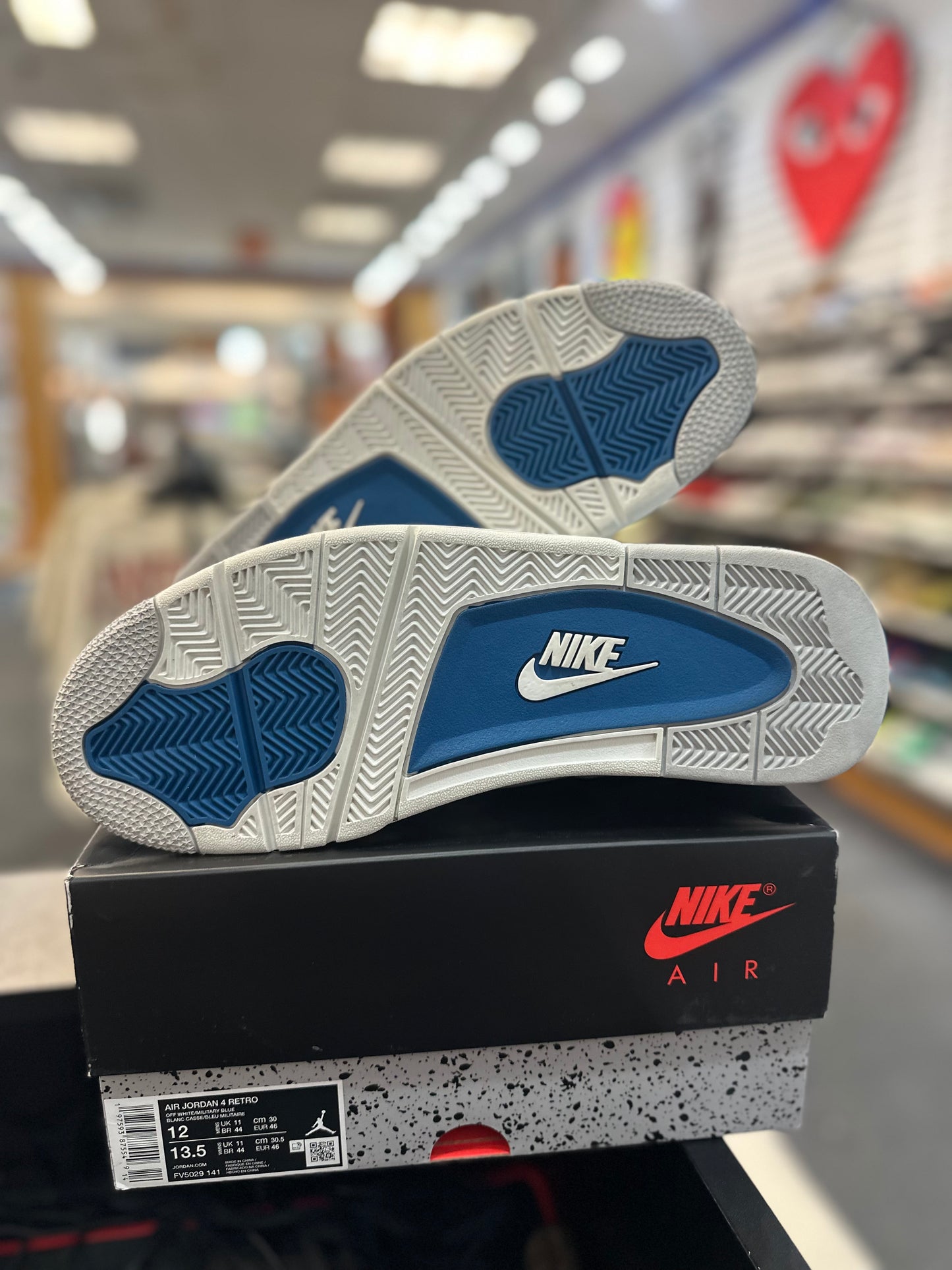 *USED* Jordan 4 Retro Military Blue (2024)