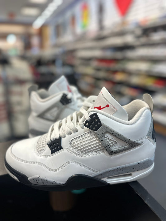 *USED* Jordan 4 Retro White Cement (2025)