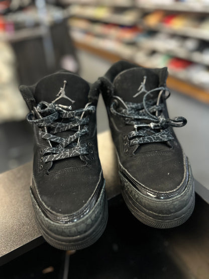 *USED* Jordan 3 Retro Black Cat (2025)