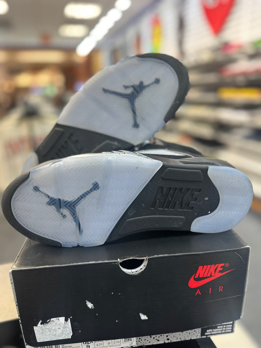 *USED* Jordan 5 Retro OG Black Metallic Reimagined