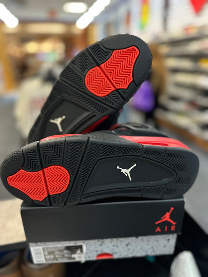 *USED* Jordan 4 Retro Red Thunder