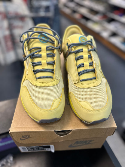 *USED* Nike Air Max 1 Travis Scott Cactus Jack Saturn Gold
