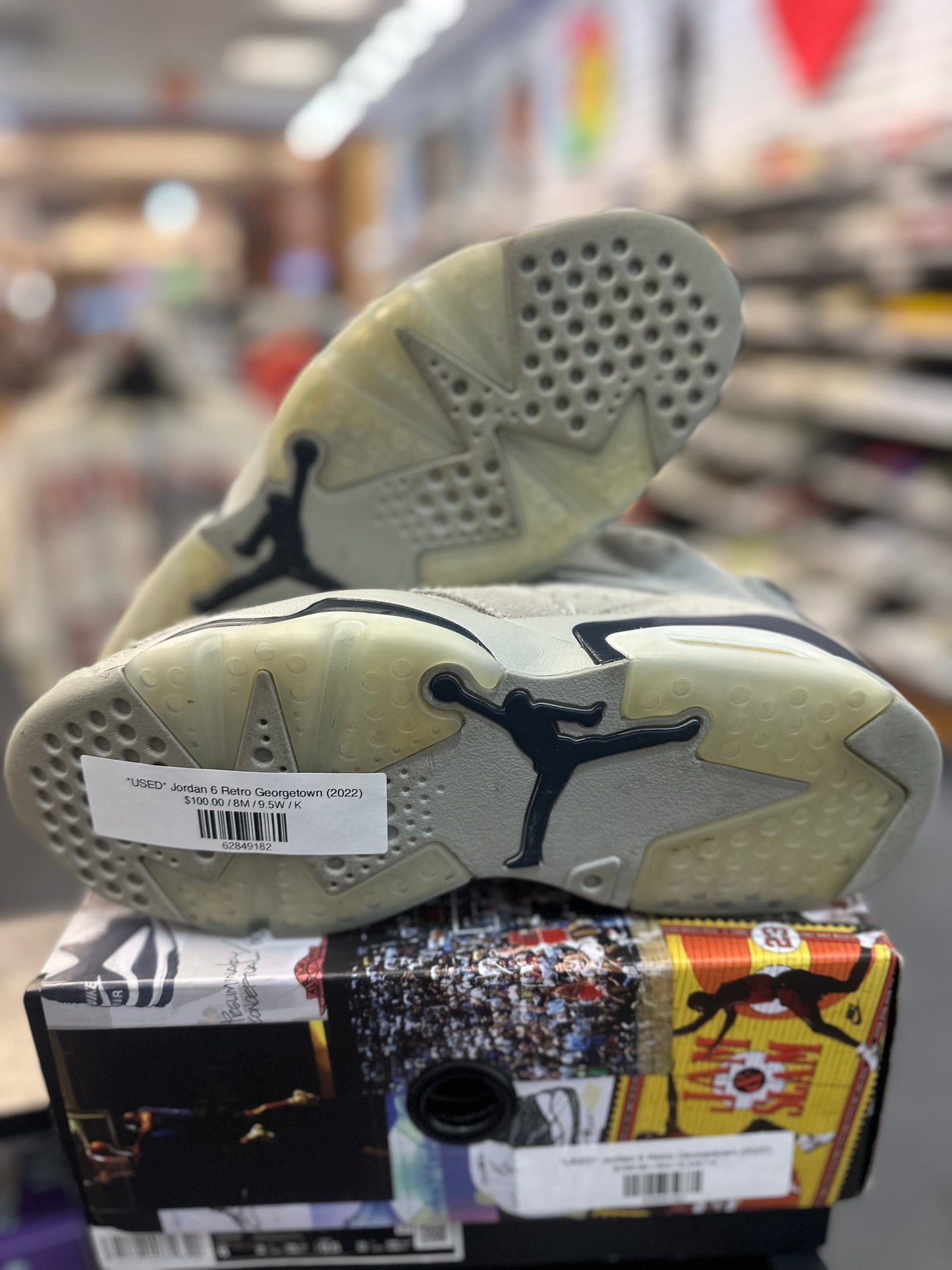 *USED* Jordan 6 Retro Georgetown (2022)