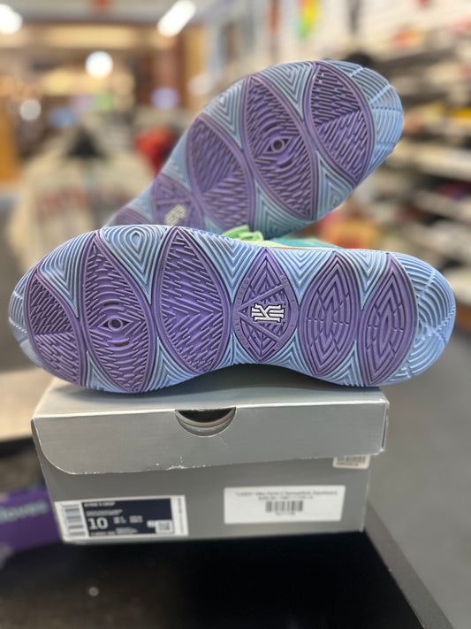 *USED* Nike Kyrie 5 Spongebob Squidward