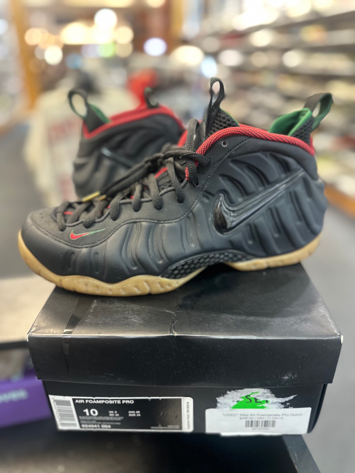 *USED* Nike Air Foamposite Pro Gucci