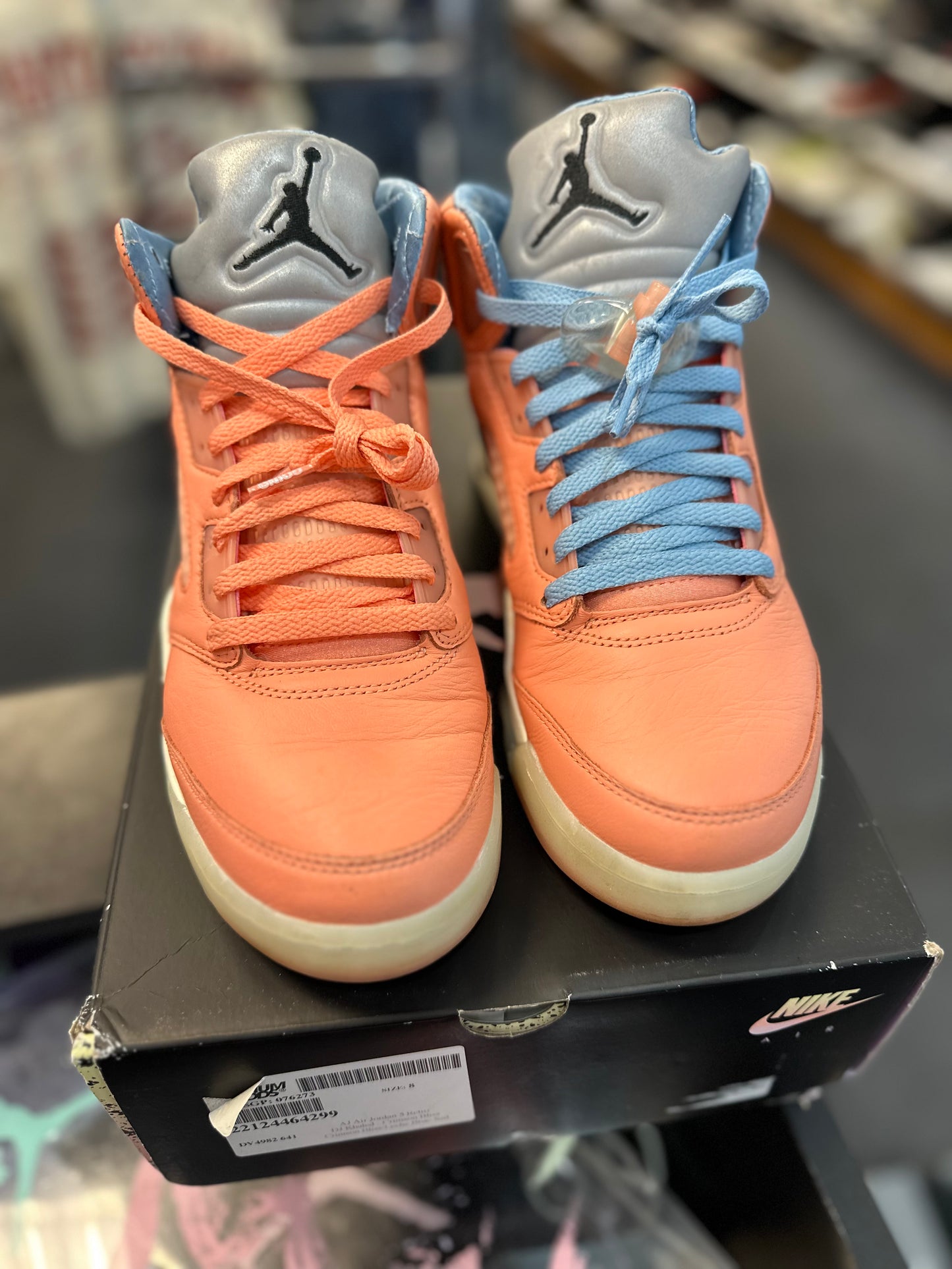 *USED* Jordan 5 Retro DJ Khaled We The Best Crimson Bliss