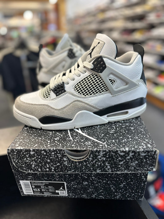 *USED* Jordan 4 Retro Military Black