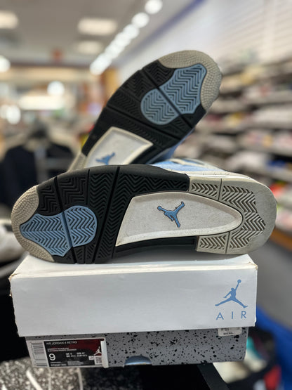*USED* Jordan 4 Retro University Blue