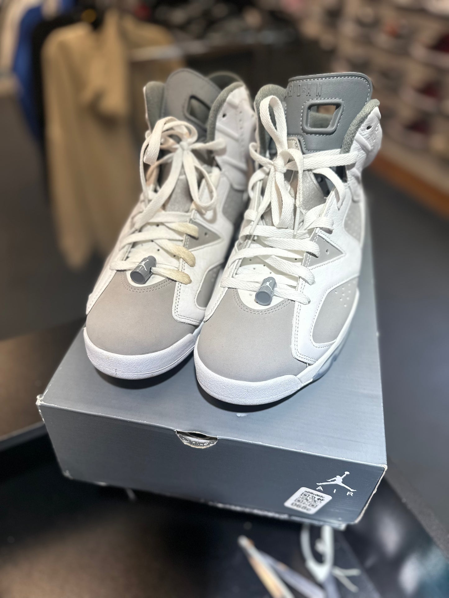 *USED* Jordan 6 Retro Cool Grey