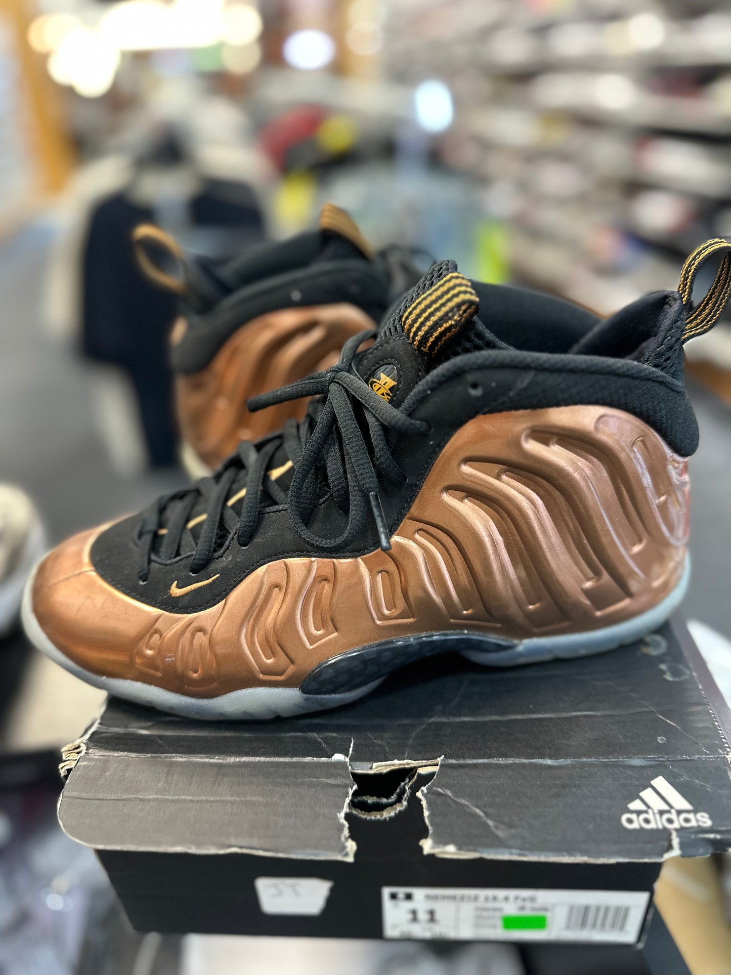 *USED* Nike Air Foamposite One Copper