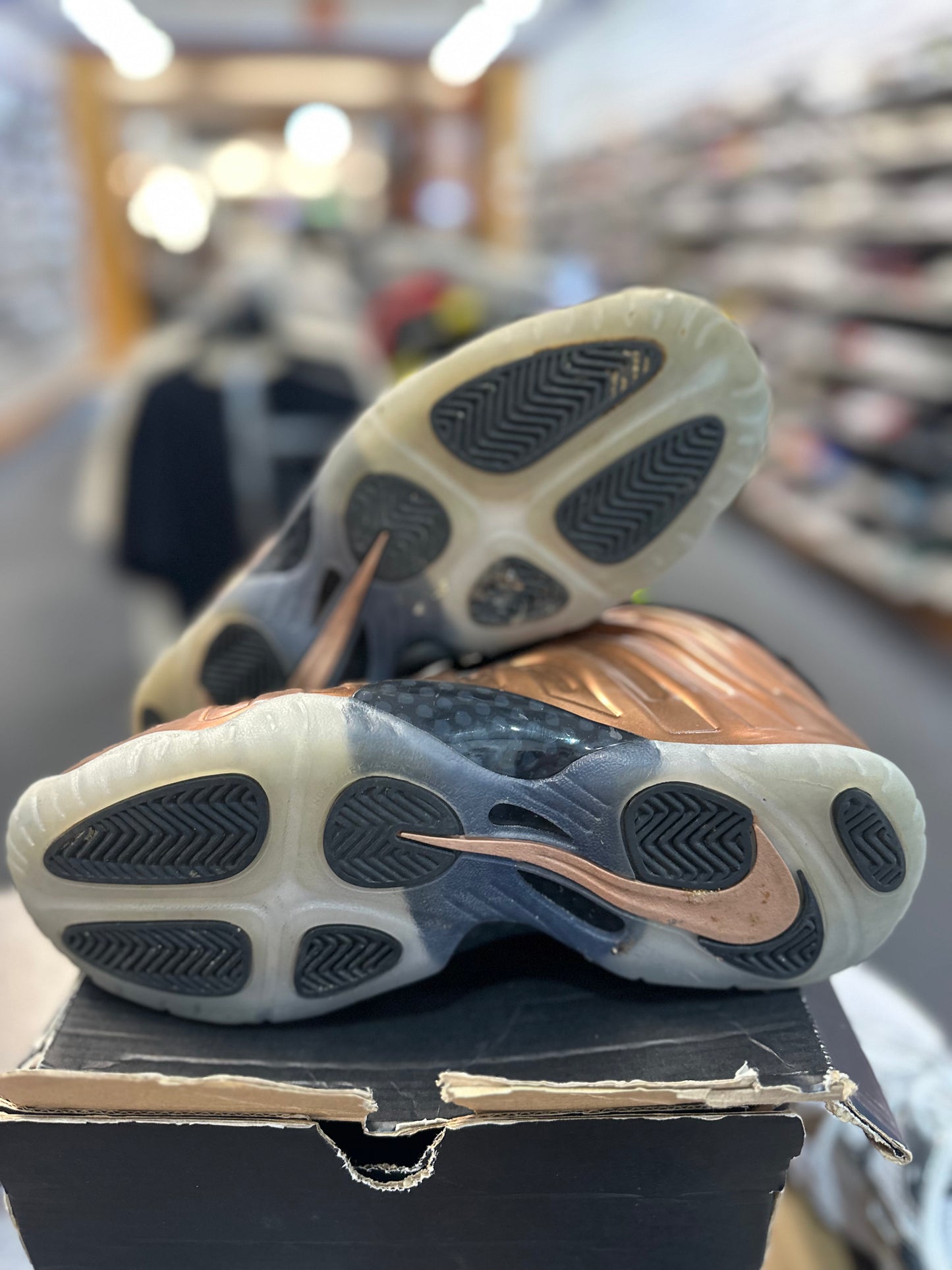 *USED* Nike Air Foamposite One Copper