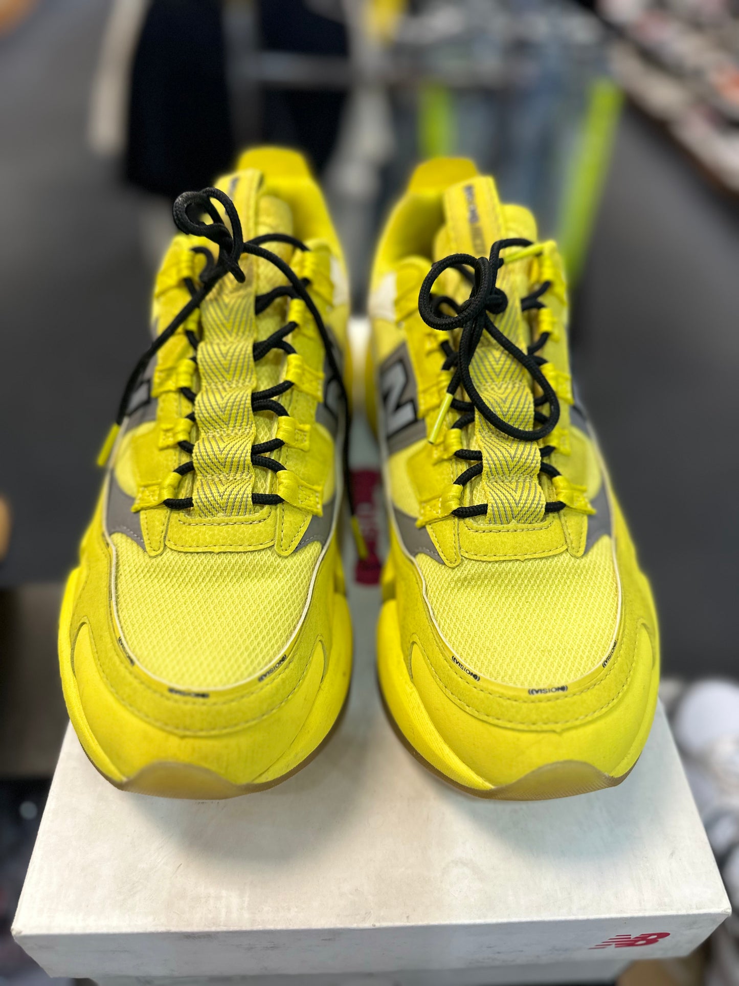 *USED* New Balance Vision Racer Jaden Smith Yellow
