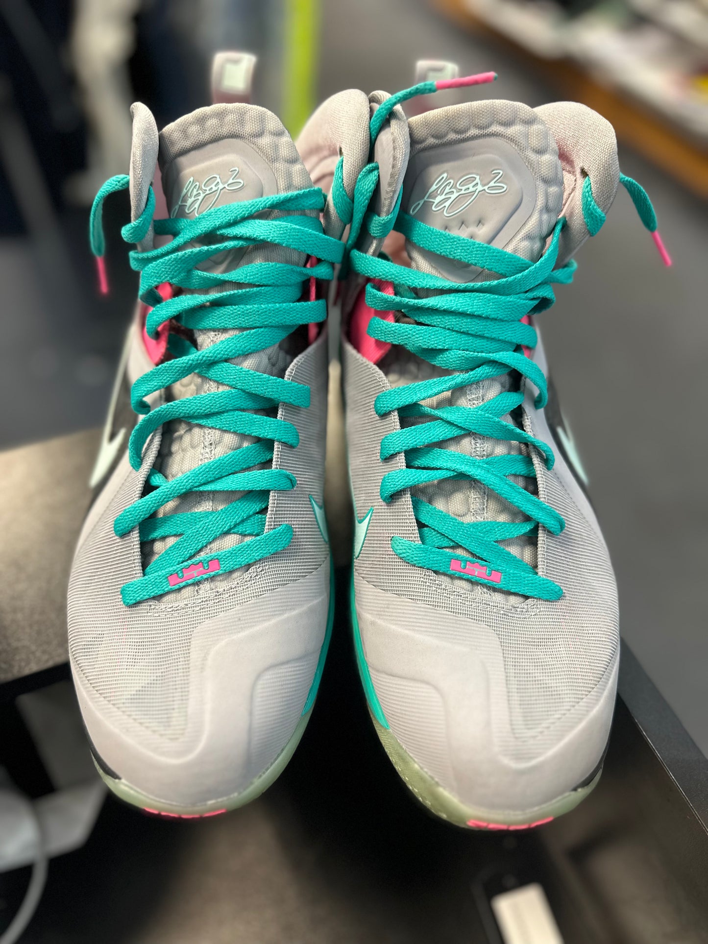 *USED* Nike LeBron 9 PS Elite South Beach
