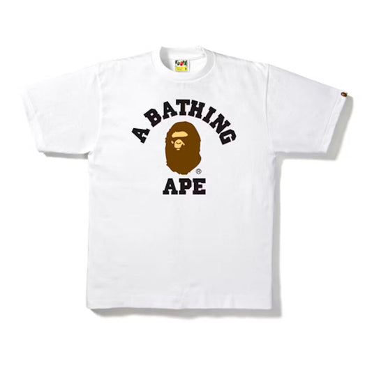 BAPE College Tee White