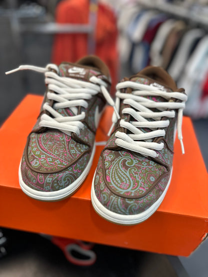 *USED* Nike SB Dunk Low Pro Paisley Brown