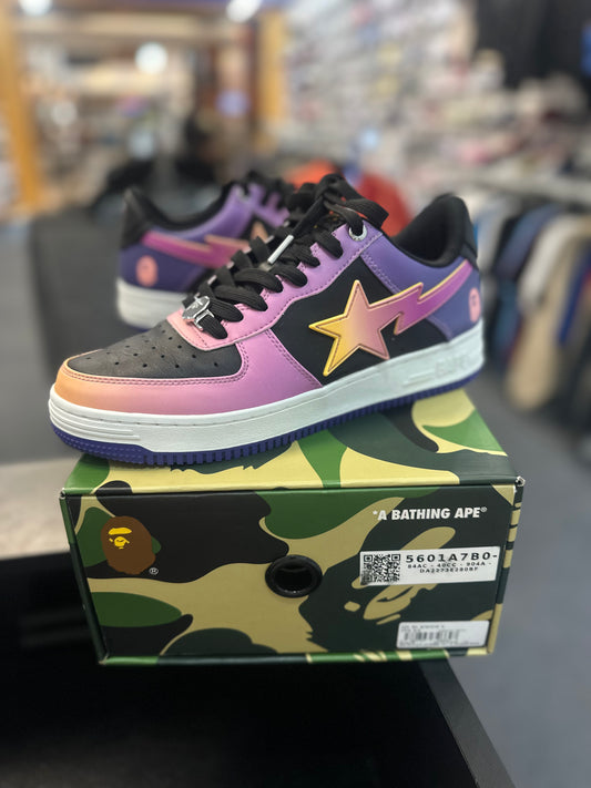 *USED* A Bathing Ape Bape Sta Purple Gradation