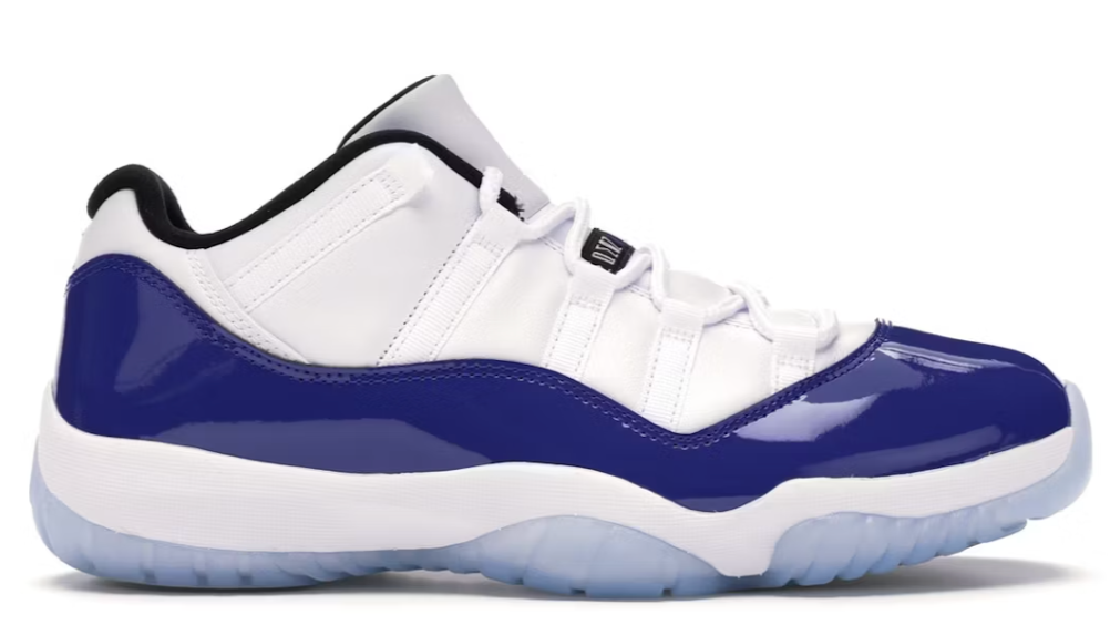 Jordan 11 Retro Low White Concord (Women's)