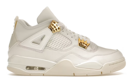 Jordan 4 Retro Metallic Gold (Women's)