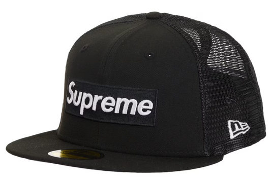 Supreme Box Logo Mesh Back New Era Cap (SS24) Black