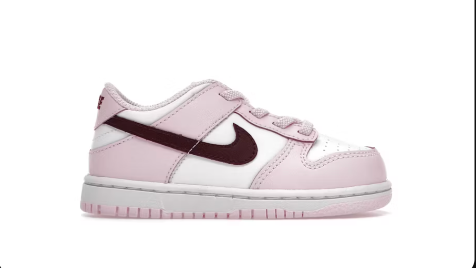 Nike Dunk Low Pink Red White (PS /TD)
