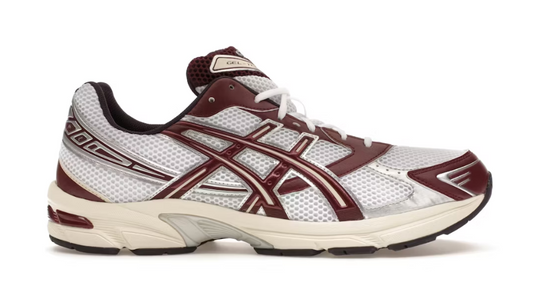 ASICS Gel-1130 White Maroon Banner