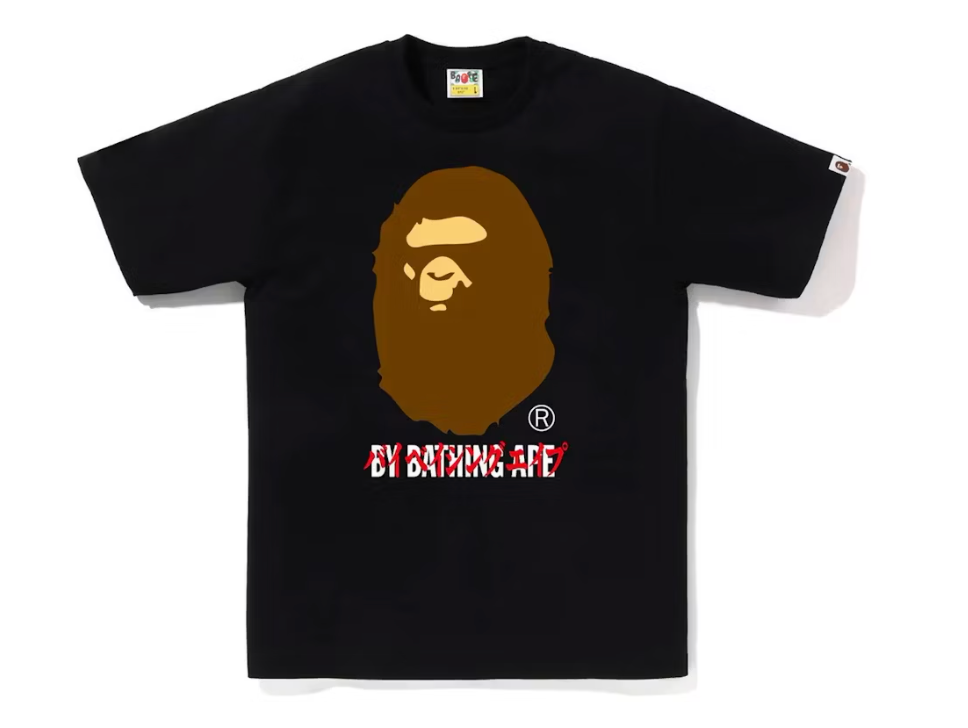 BAPE Katakana By Bathing Ape Tee Black