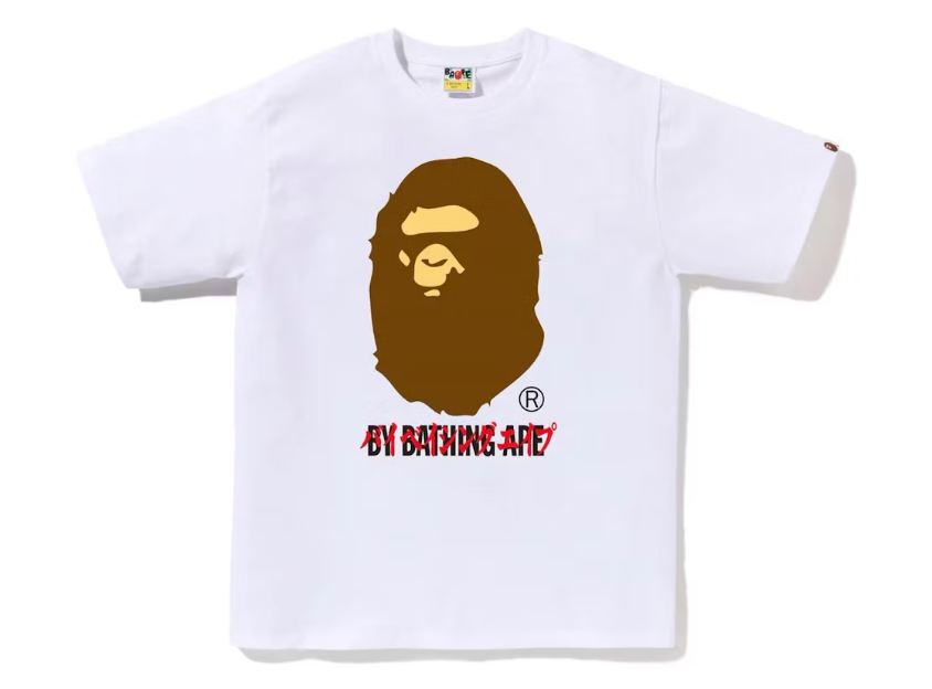 BAPE Katakana By Bathing Ape Tee White