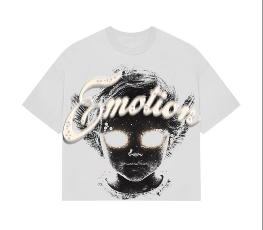 Mixed Emotion TEE White/Black