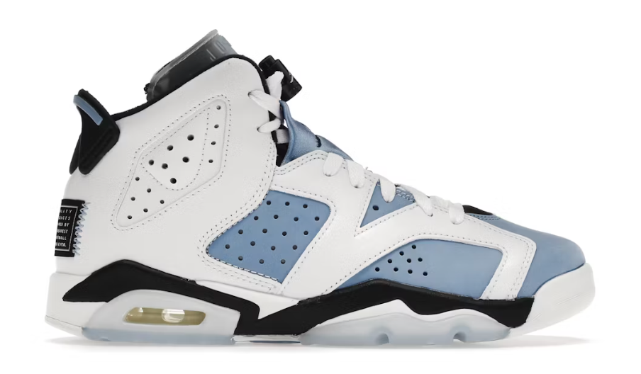 Jordan 6 Retro UNC White (GS)