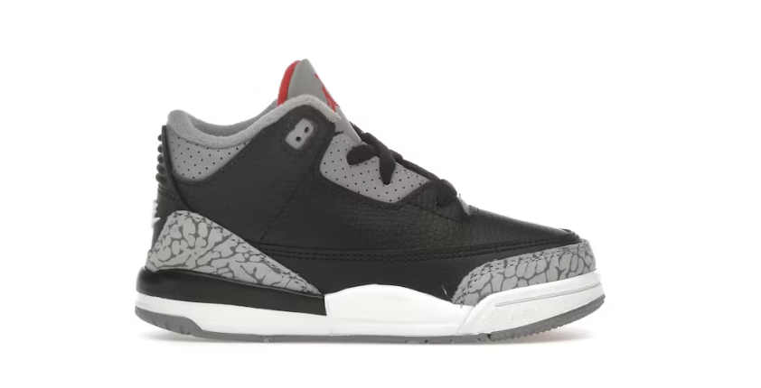 Jordan 3 Retro Black Cement (2024) (TD)