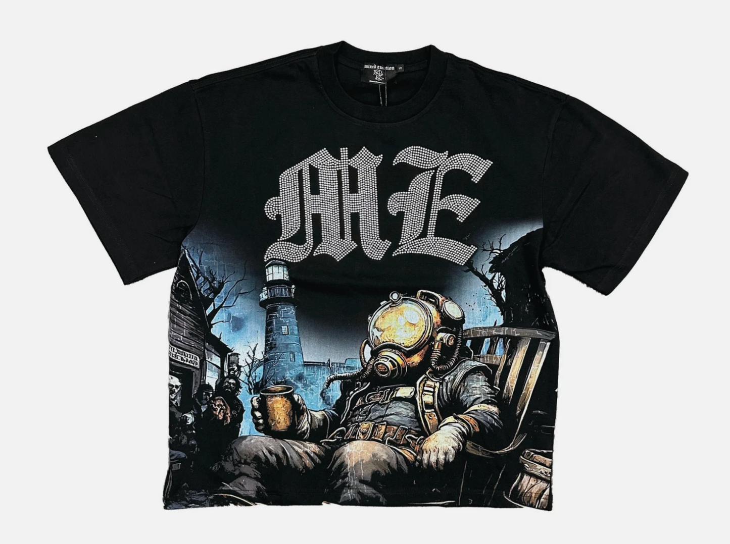 MIXED EMOTION (Astronaut Rhinestone Tee)