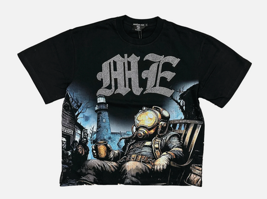 MIXED EMOTION (Astronaut Rhinestone Tee)