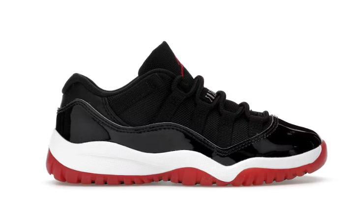 Jordan 11 Retro Low Bred (PS) (2025)