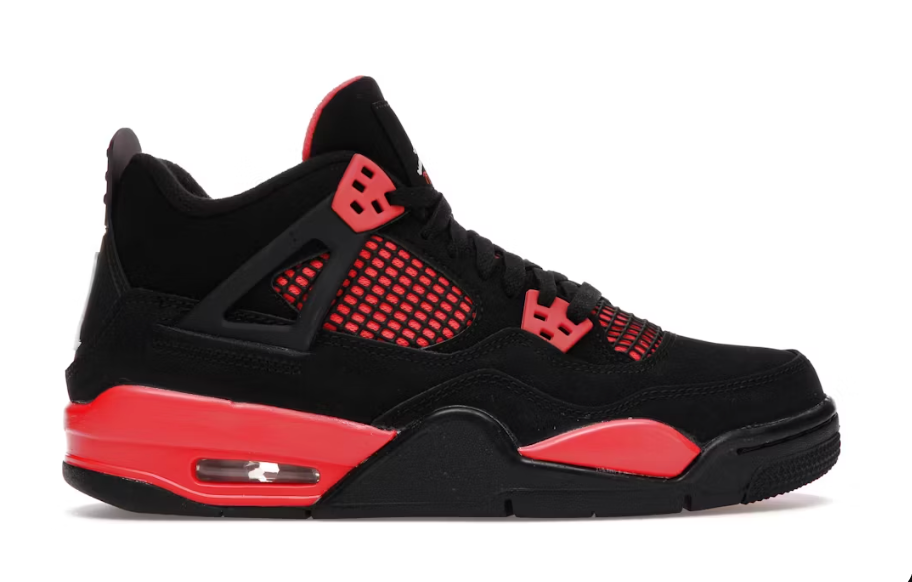 Jordan 4 Retro Red Thunder (GS)