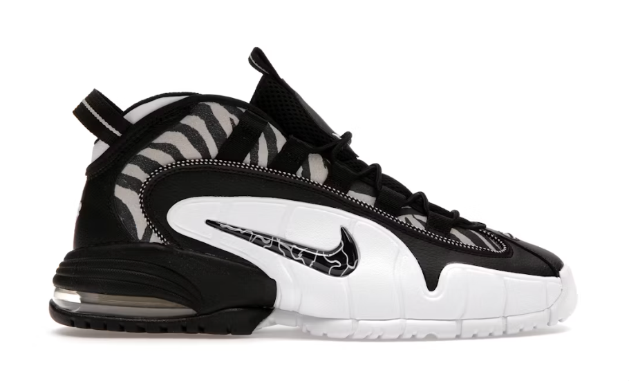 Nike Air Max Penny 1 Tiger Stripes Black White