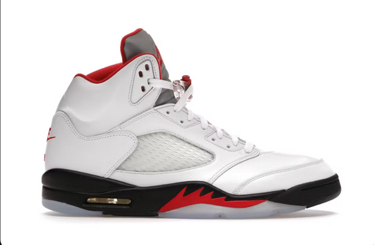 Jordan 5 Retro Fire Red Silver Tongue (2020)