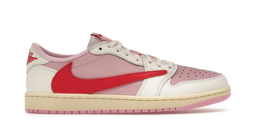 Jordan 1 Retro Low OG SP Travis Scott Sail Tropical Pink