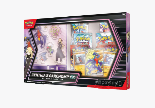 Pokemon Cynthia's Garchomp ex Premium Collection